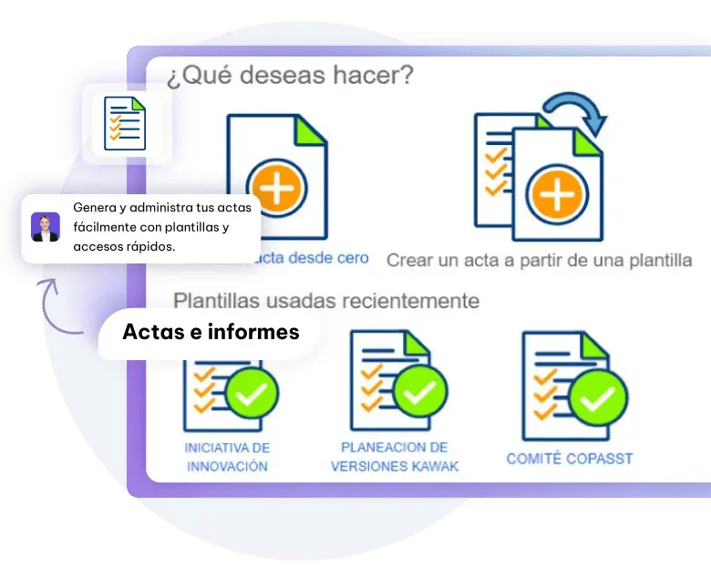actas e informes